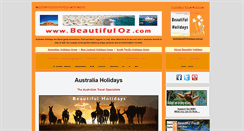 Desktop Screenshot of beautifuloz.com