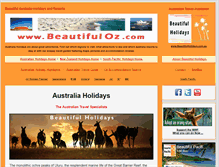 Tablet Screenshot of beautifuloz.com